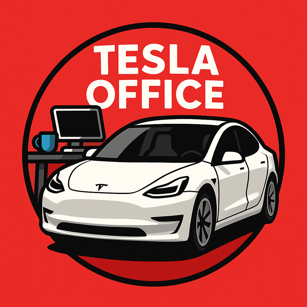 The Tesla Office Logo